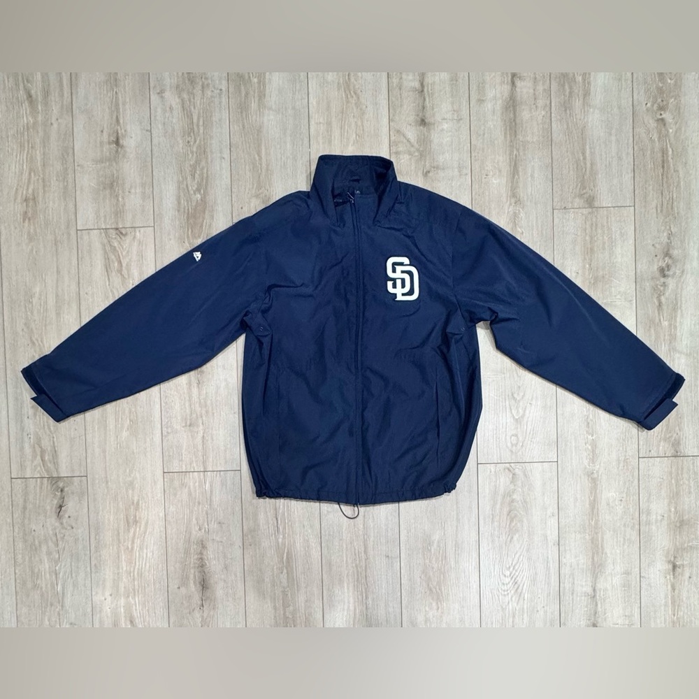 Majestic San Diego Padres Medium Coach Jacket